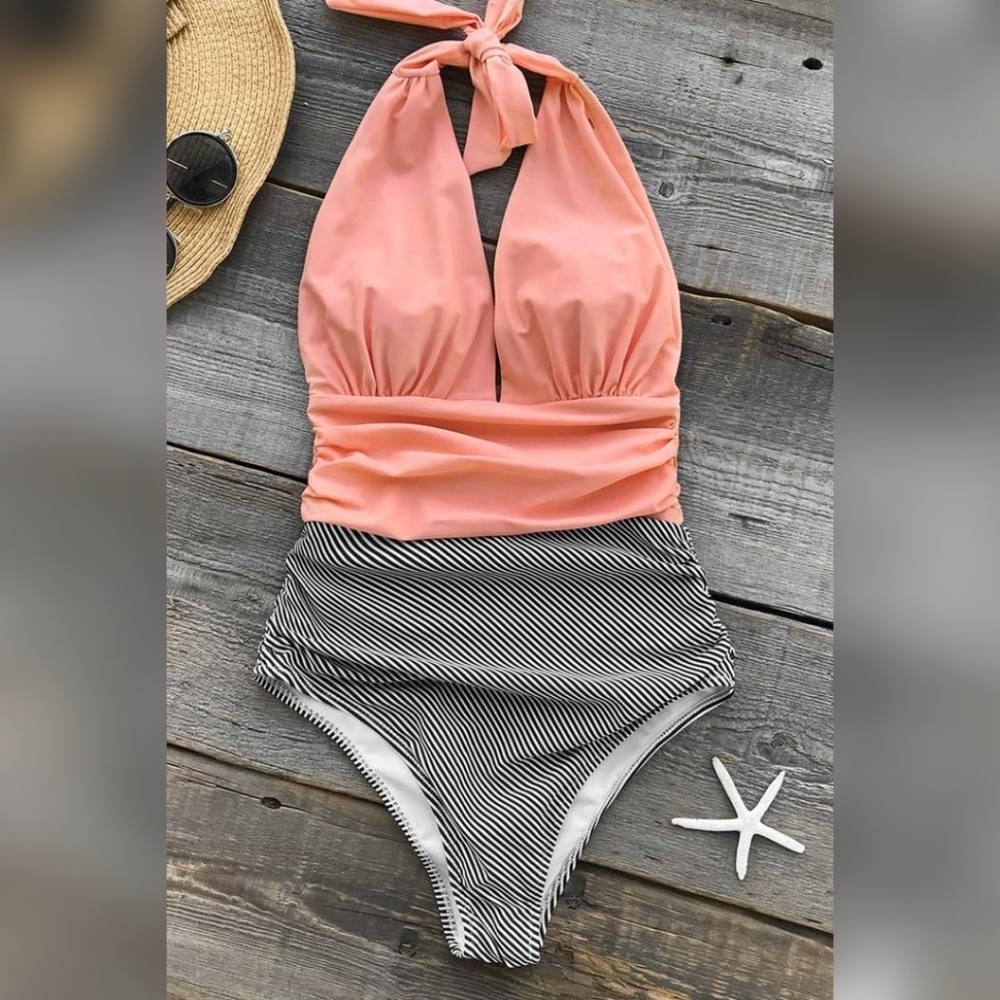Cupshe Keeping You Accompanied Swimsuit